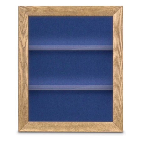 United Visual Products Outdoor Enclosed Combo Board, 42"x32", Gold Frame/Grey & Cloud UVCB4232ODG-GREY-CLOUD